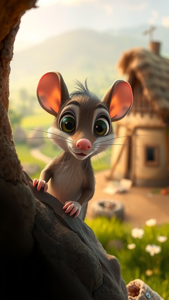 छोटे का साहस: एक चूहे की कहानी