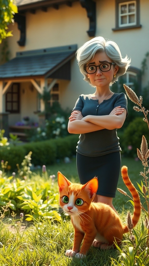 A New Feline Friendship