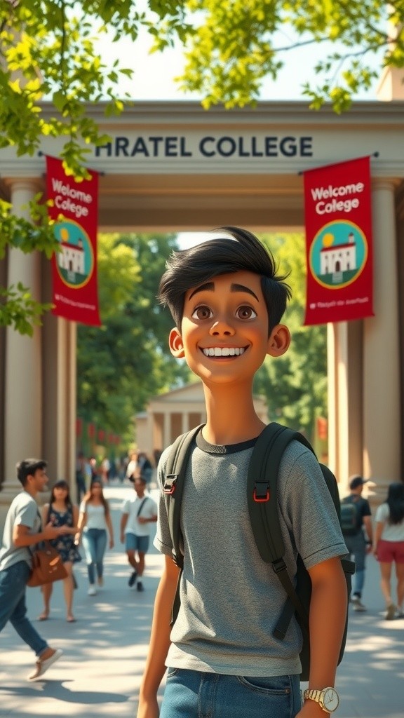 First Day Vibes: College Adventures Begin