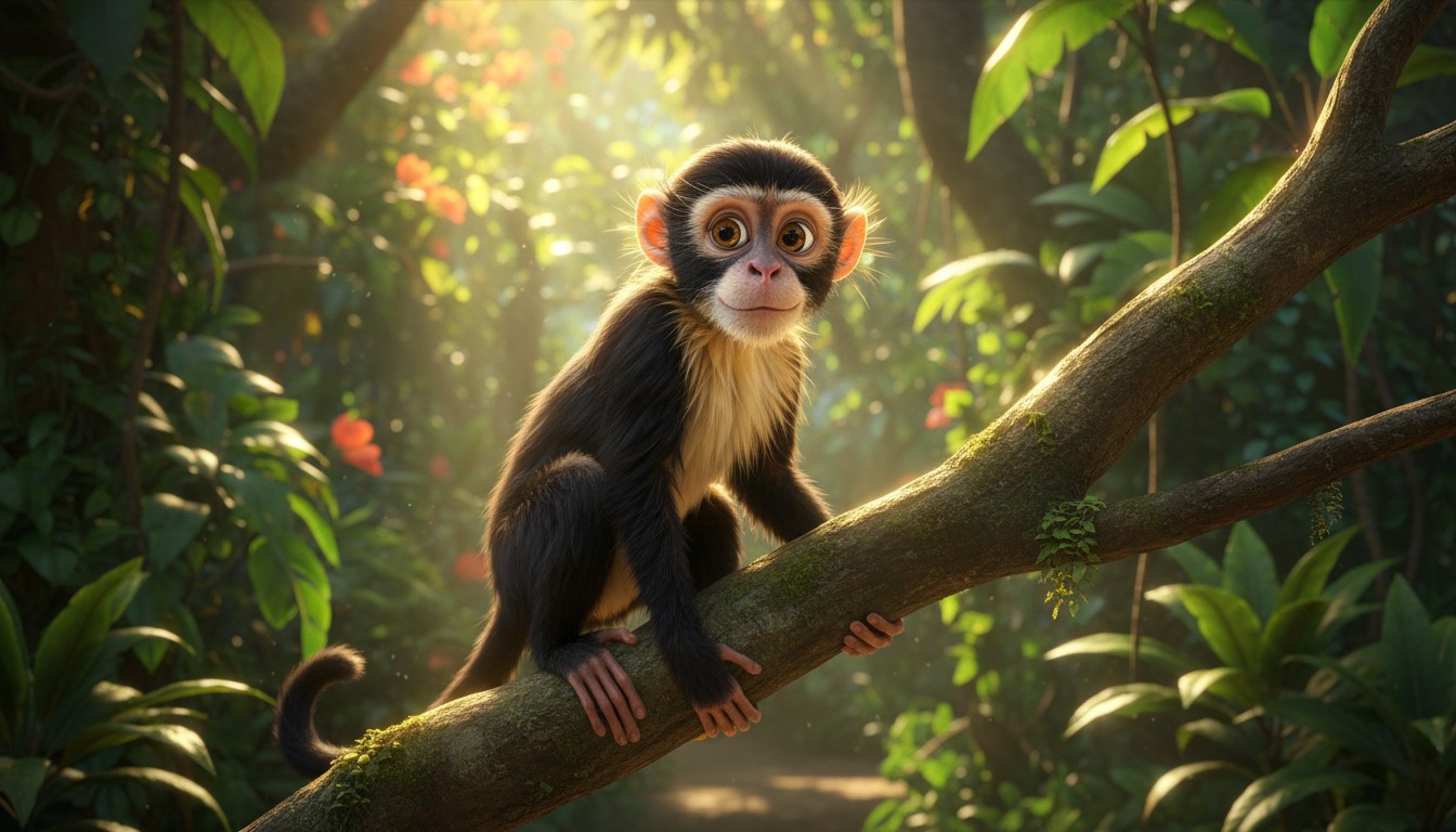 ईमानदारी का इनाम: बंदर की कहानी