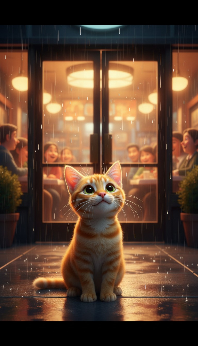 A Kitten's Night of Hope and Despair