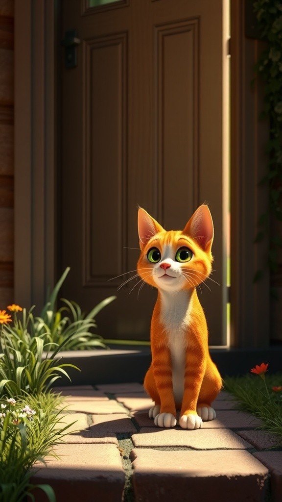 Persahabatan Tak Terduga: Kucing Liar dan Wanita Tua