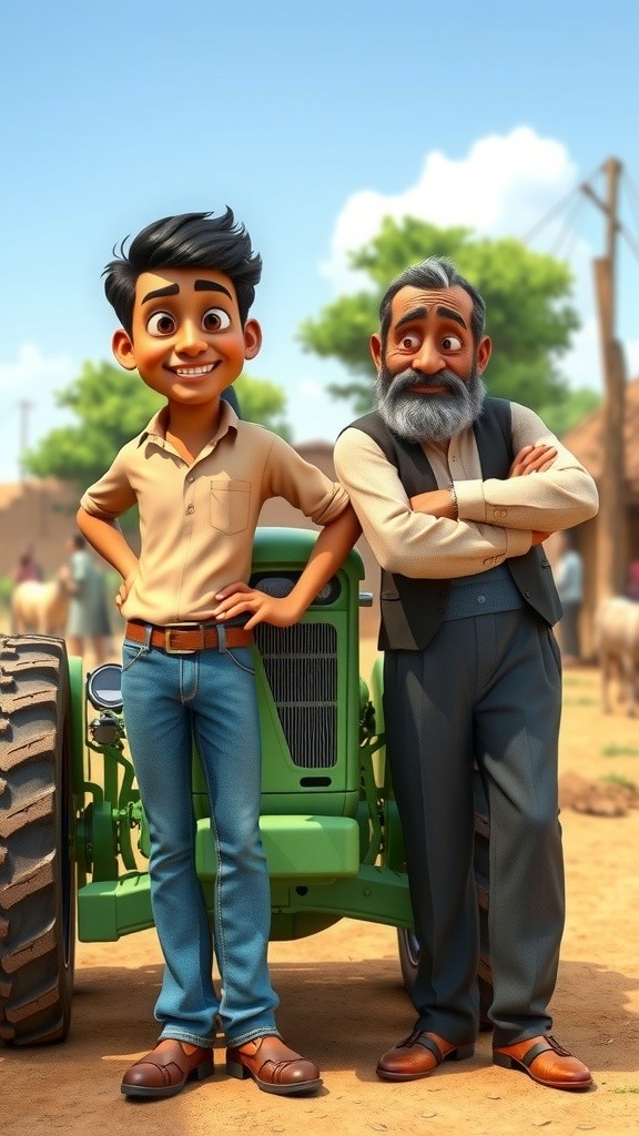 कल्लू का उड़ता ट्रैक्टर