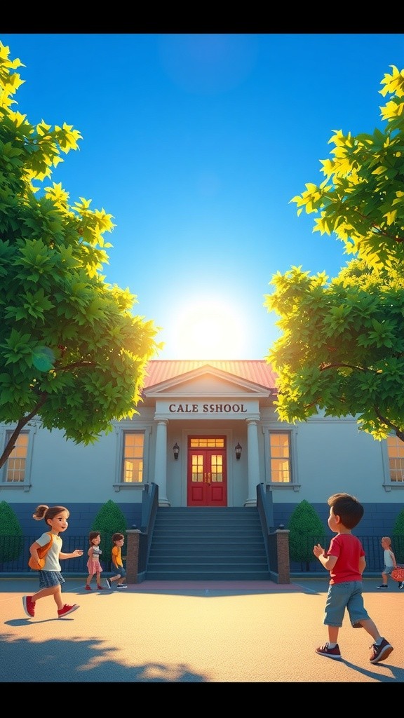 قيم التسامح والسلام في كرتون مدرسي