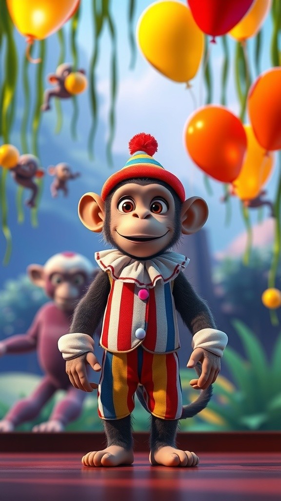 Momo si Monyet Badut