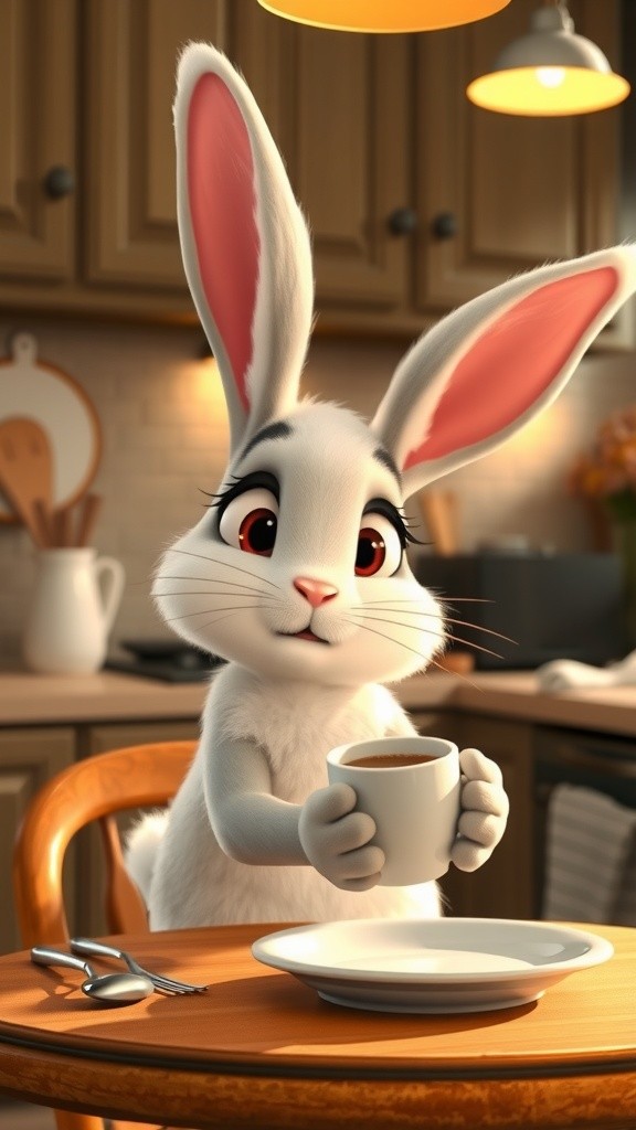 Kelinci Gila Setelah Minum Kopi!