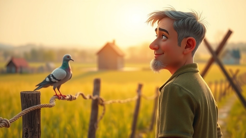 किसान और कबूतर: एक प्रेरणादायक कहानी