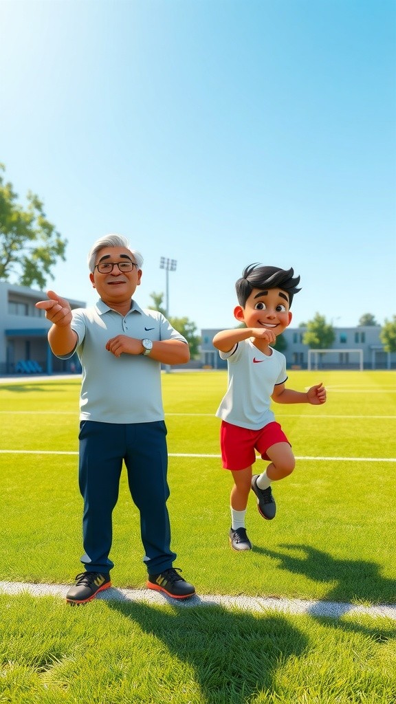 Murid Salah Lokasi Saat Lari!