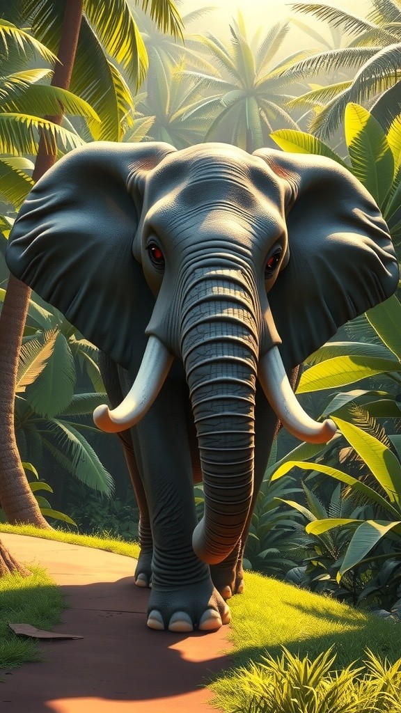 The Unlikely Friendship of the Elephant and the Ant