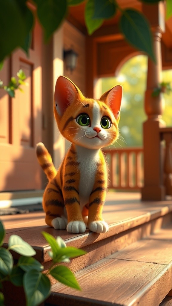 Kucing Liar yang Menjadi Teman