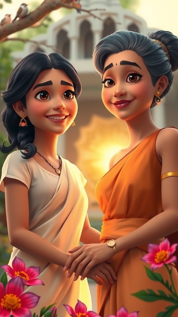 लेहर और पीहू की भगवान कृष्ण की भक्ति