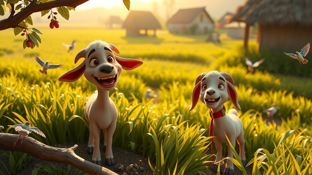 हास्य और भावनाओं का मजेदार कार्टून कहानी