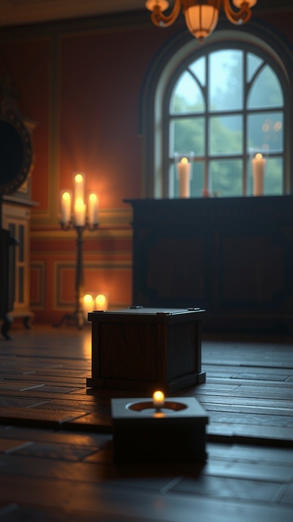 The Mirror's Secret: A Haunting Encounter