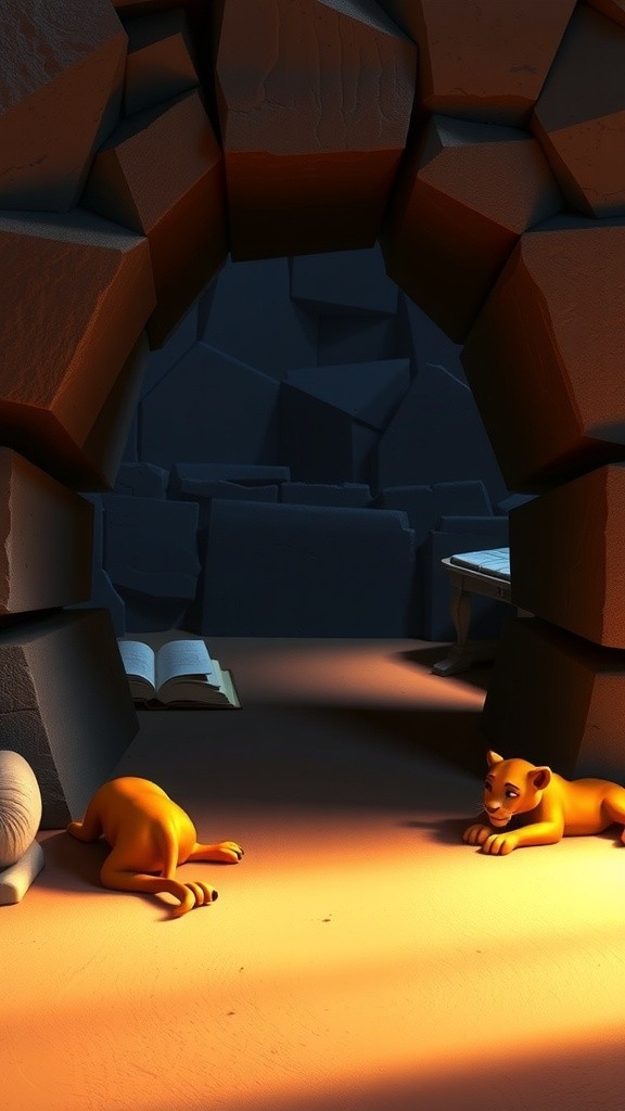 Daniel in the Lions' Den: Faithful to God