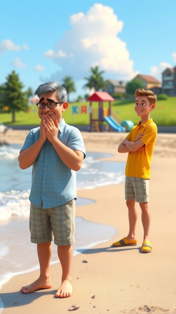 David and His Missing Son Found in the Woods