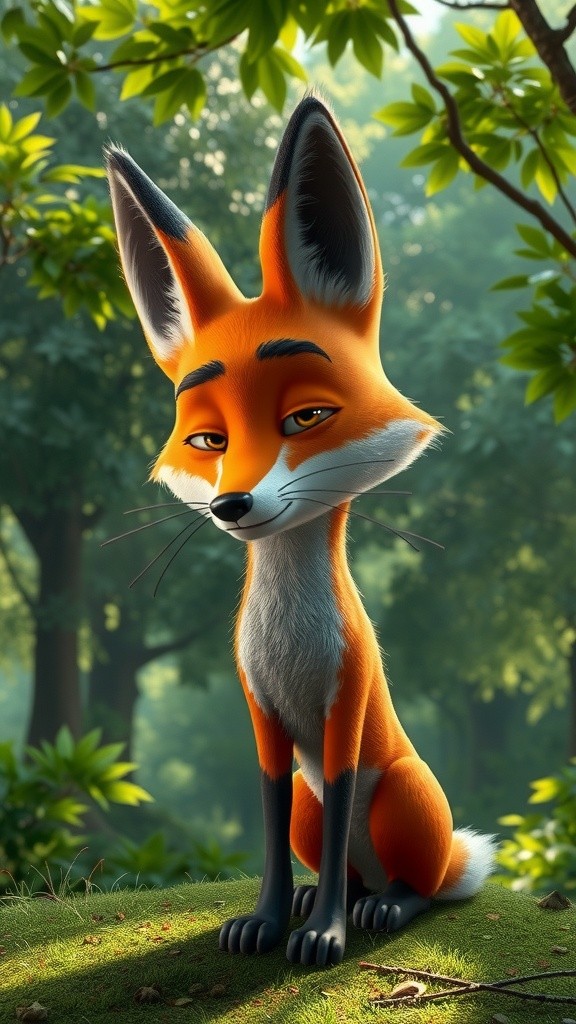 Ruru Si Rubah Jujur dan Petualangan di Hutan