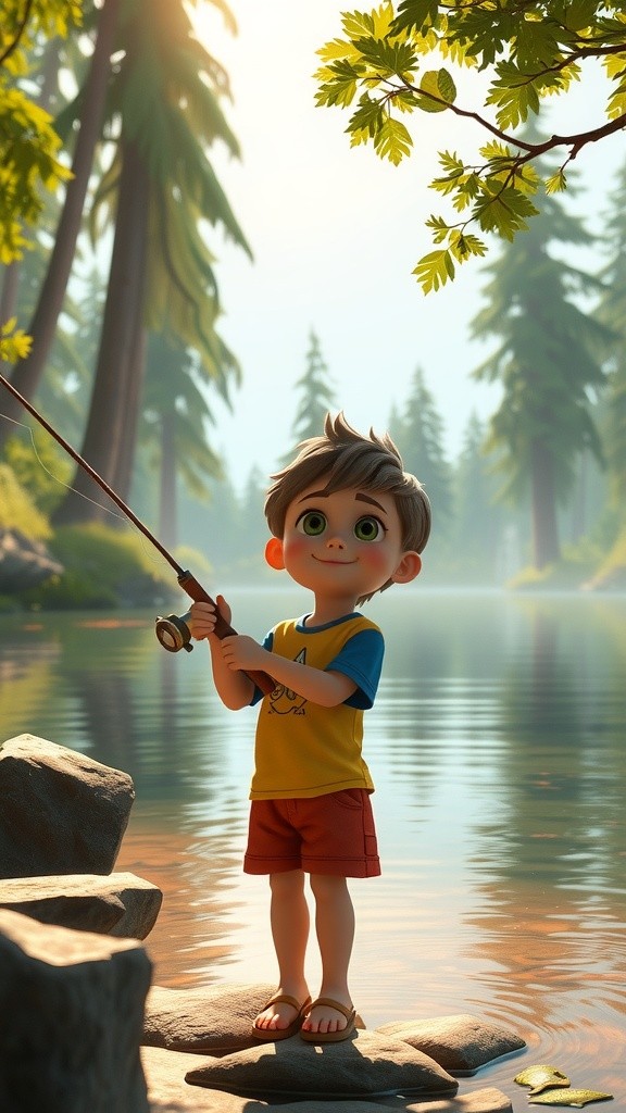 A Day by the River: Fish and Family Adventures