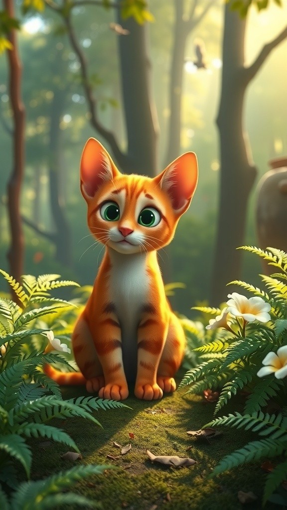 Keberanian Si Kucing di Balik Rasa Takutnya