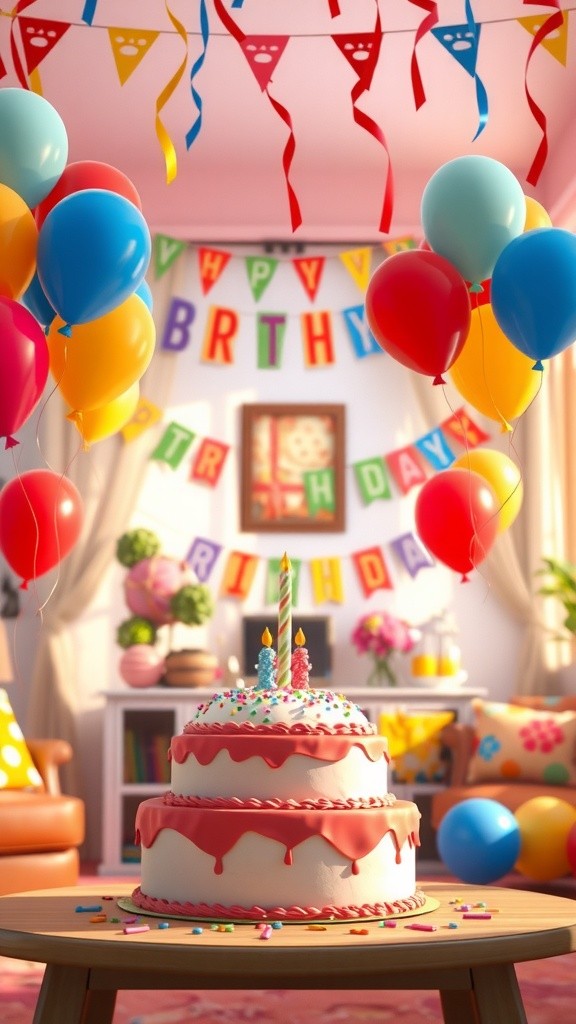 Happy Birthday Fun with Smiling Kids and Games