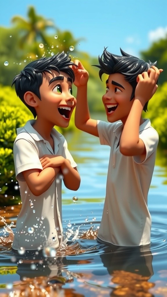 Wudu Splash War: The Ultimate Water Fight!