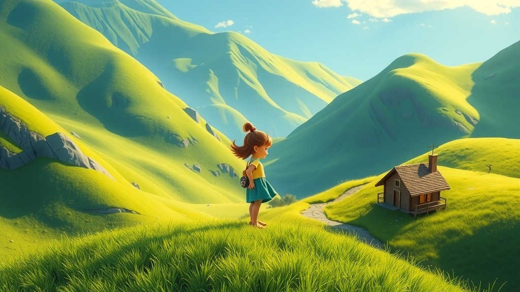 पंखुरी और बादलों की ट्रेन