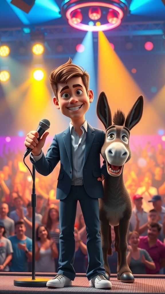 गधे को हँसाने पर 1 लाख डॉलर!