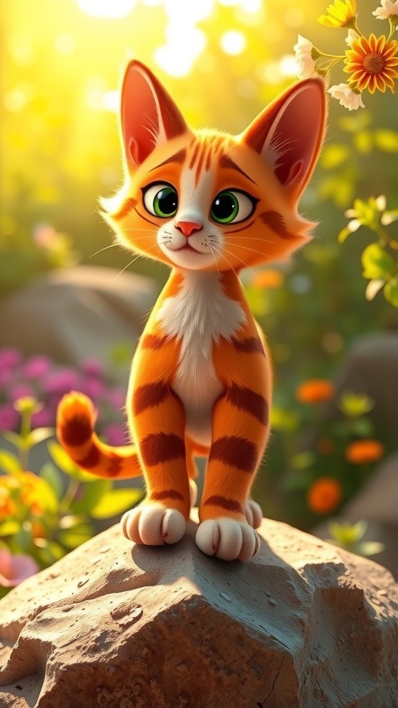 Oyen Si Kucing Berani yang Takut Tikus