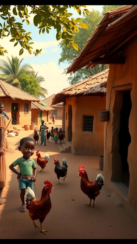 Ghanaian Children: A Journey to School Without Food or Money