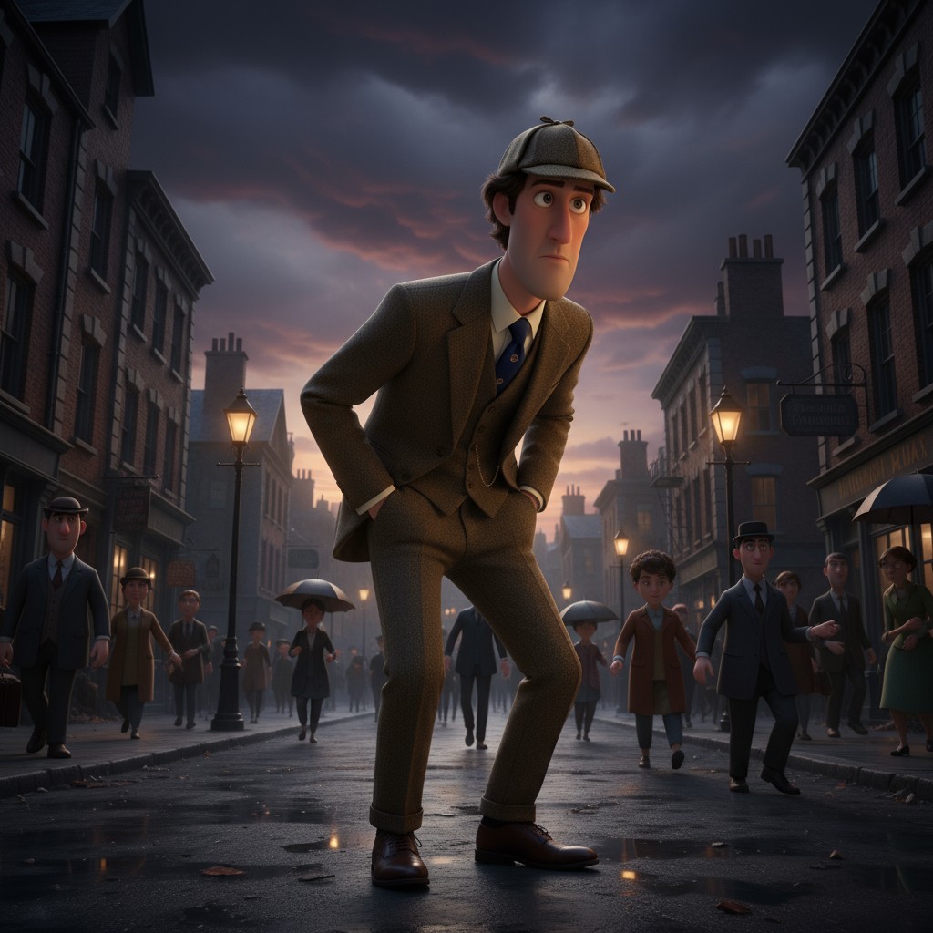 Secrets of a Silver Locket: Holmes's Pursuit