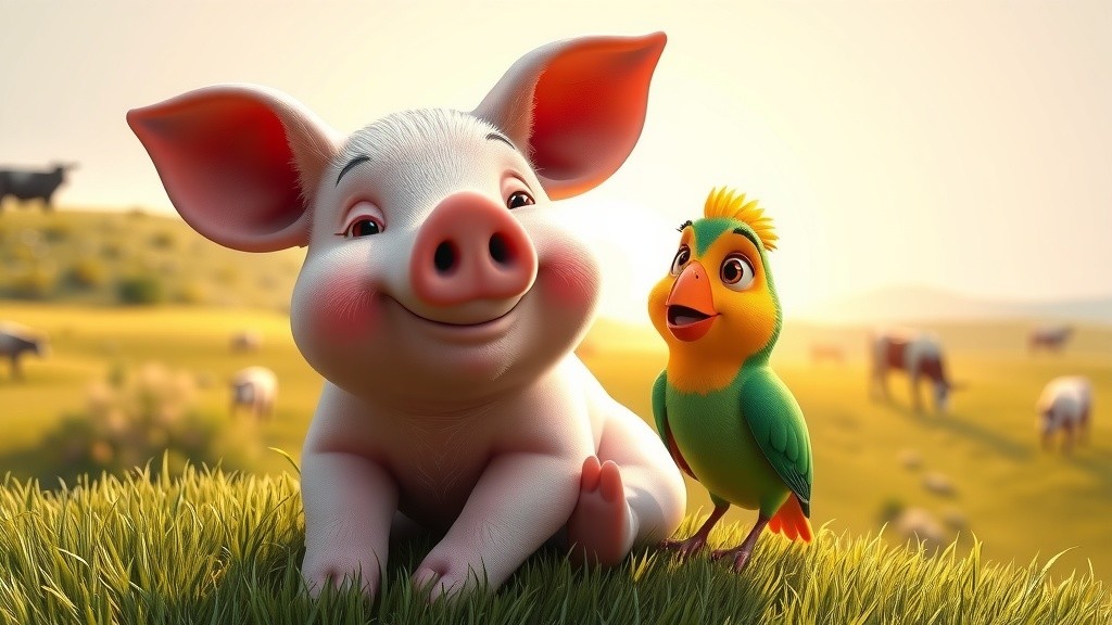 गुड़िया और मिट्ठू की दोस्ती