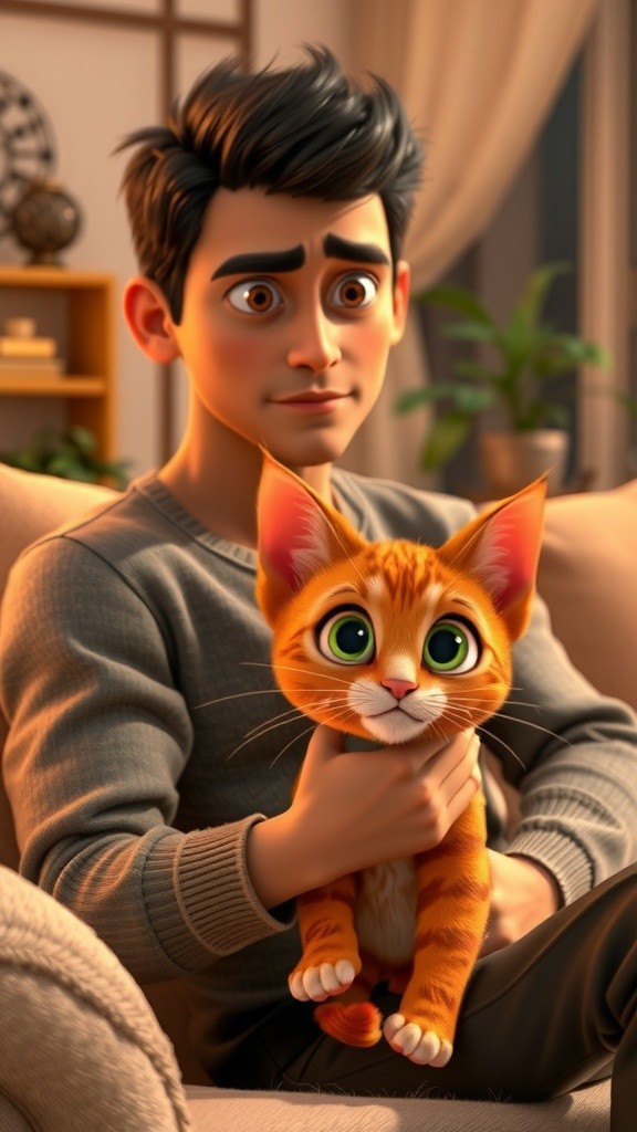 Kucing Peka dan Percintaan Budi