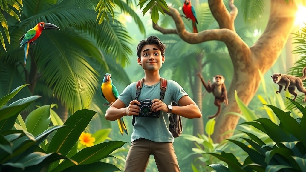 जब टाइगर बना सेल्फी एक्सपर्ट!