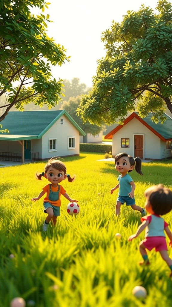 बच्चों की दिल को छू लेने वाली कहानी: खेलना और झगड़ना
