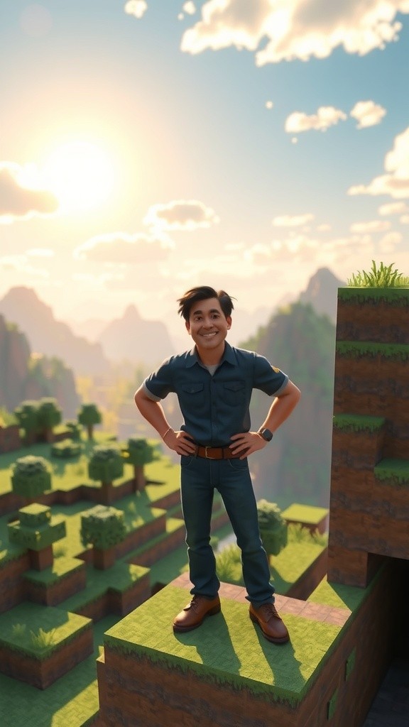 Elon Musk's Diamond Mining Adventure in Minecraft