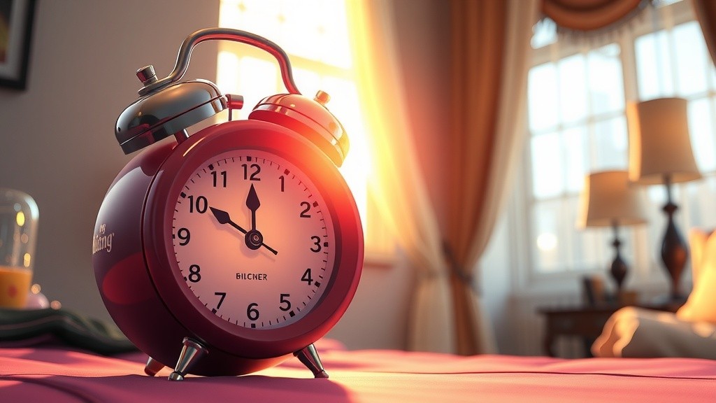 Jam Alarm Cerdik Bimo