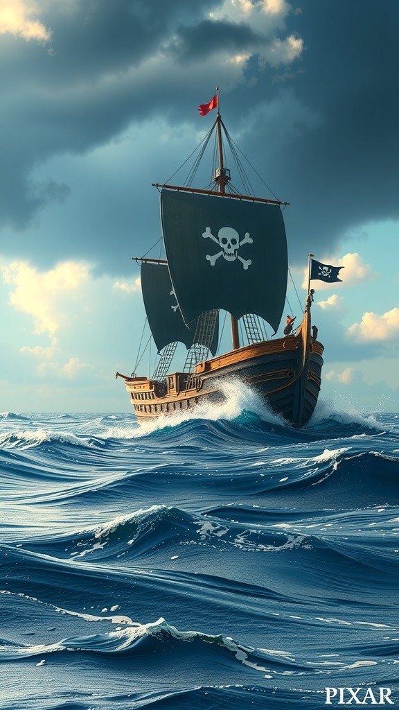 The Pirate Ace vs. the Sea Monster