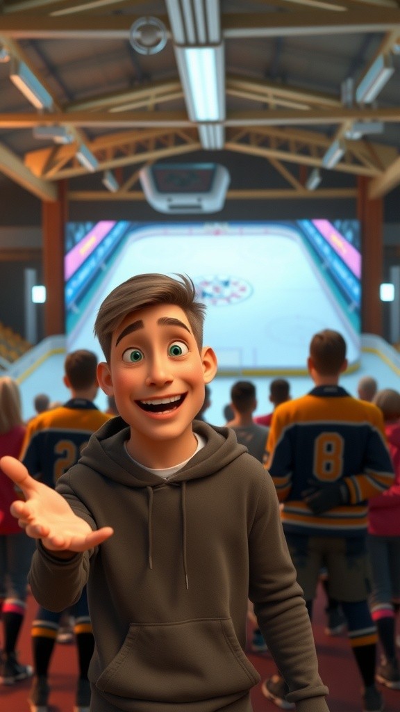 Hockey Chaos with Mr. Beast!