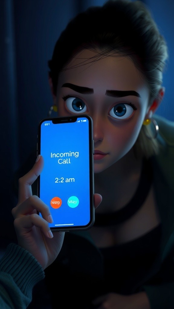 The Girl Who Heard Herself on the Phone