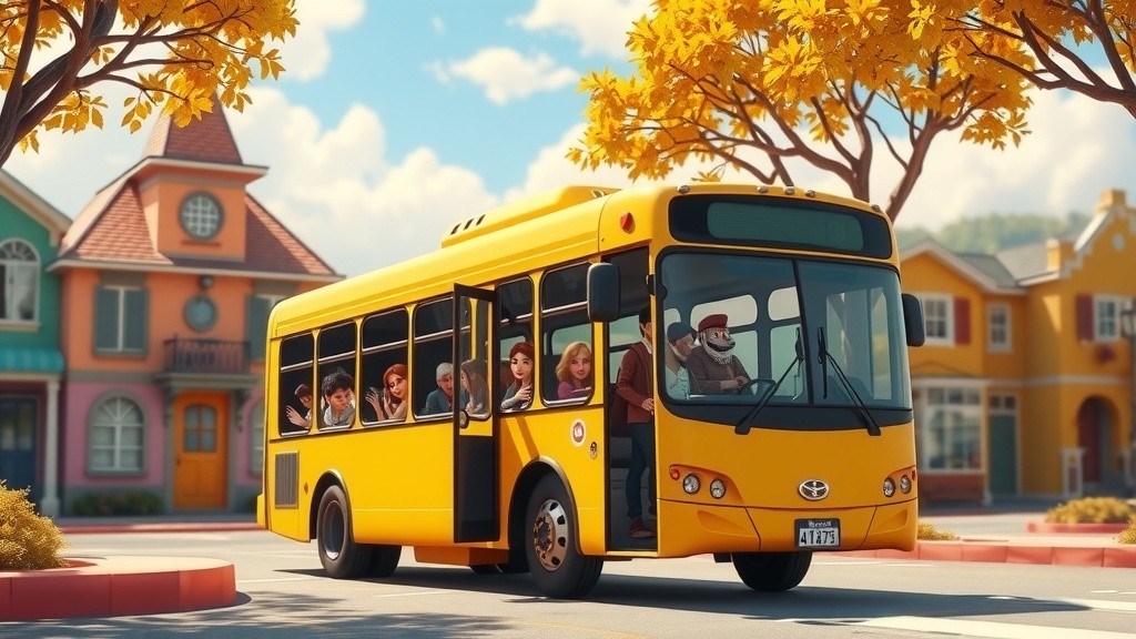 The Fun on the Bus Goes Round and Round!