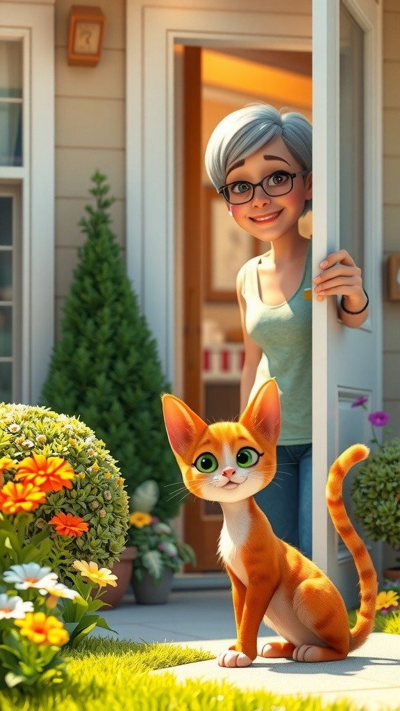 A New Feline Friendship