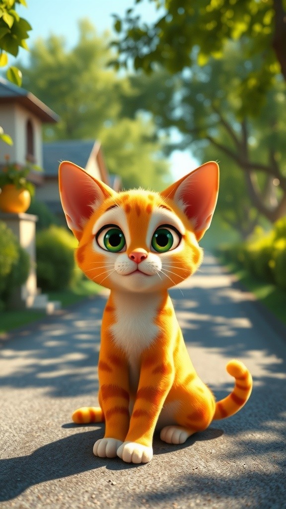 Menunggu Raka: Kisah Kucing Belang