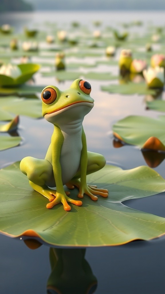 Kodok Penyanyi Opera yang Lucu!