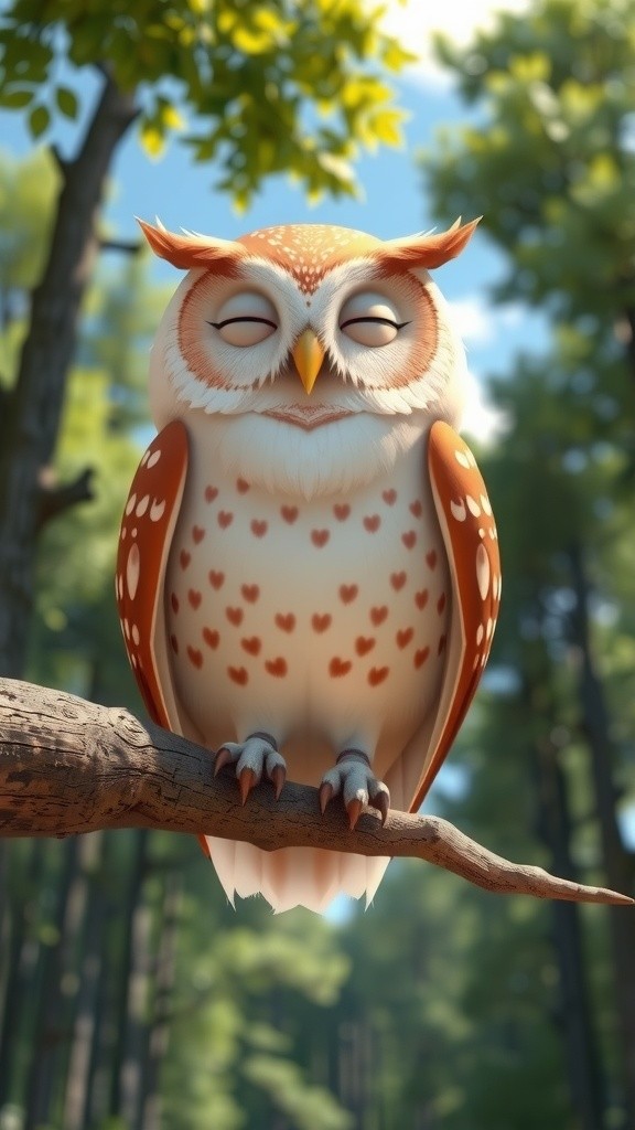 Burung Hantu yang Sok Tidur Siang!