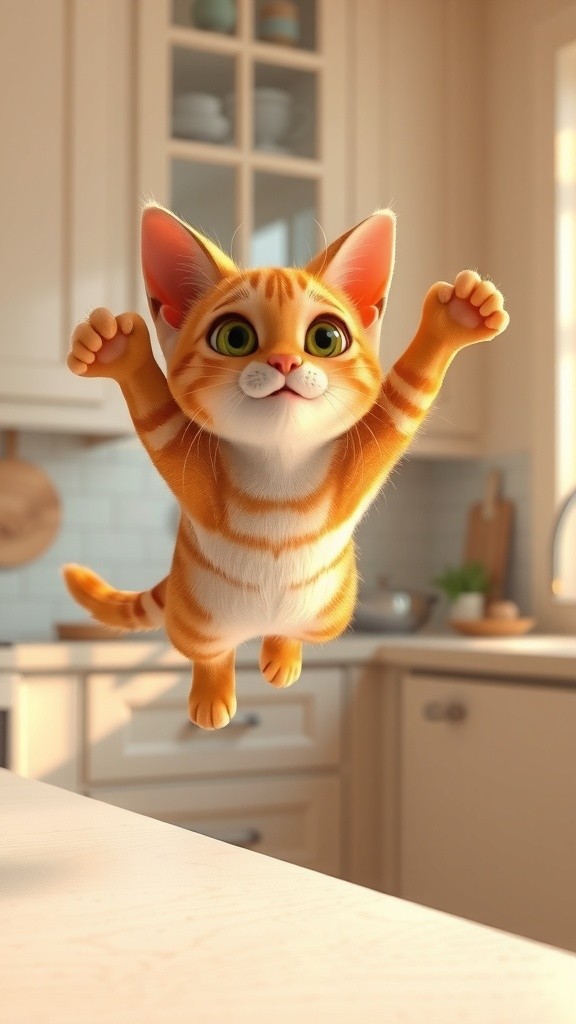 Mittens & Squeaky's Kitchen Dance Party!