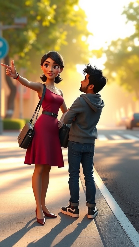 Chintu Aur Behen Ka Safe Road Cross Karna