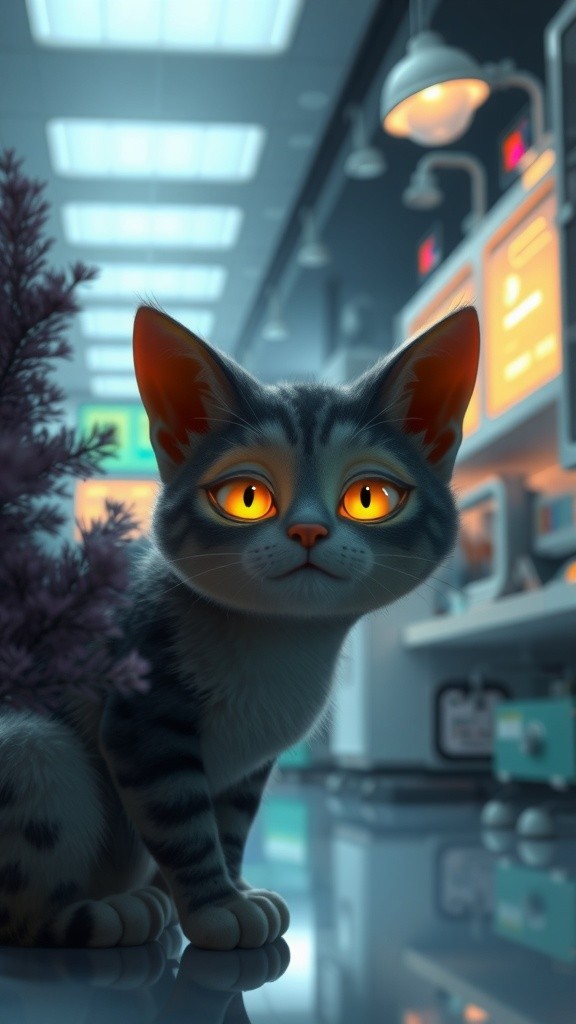 Kucing Glow-in-the-Dark: Inovasi Bioteknologi