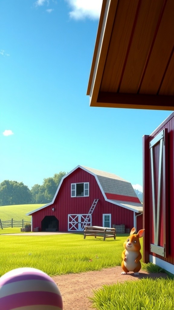 A Brave Tiny Chicken Aids His Kitten Friend