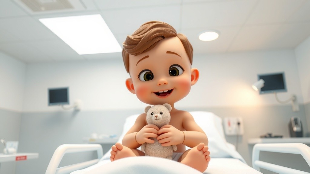 Cute Kid's Hospital Vlog: Sharing Joy and Positivity