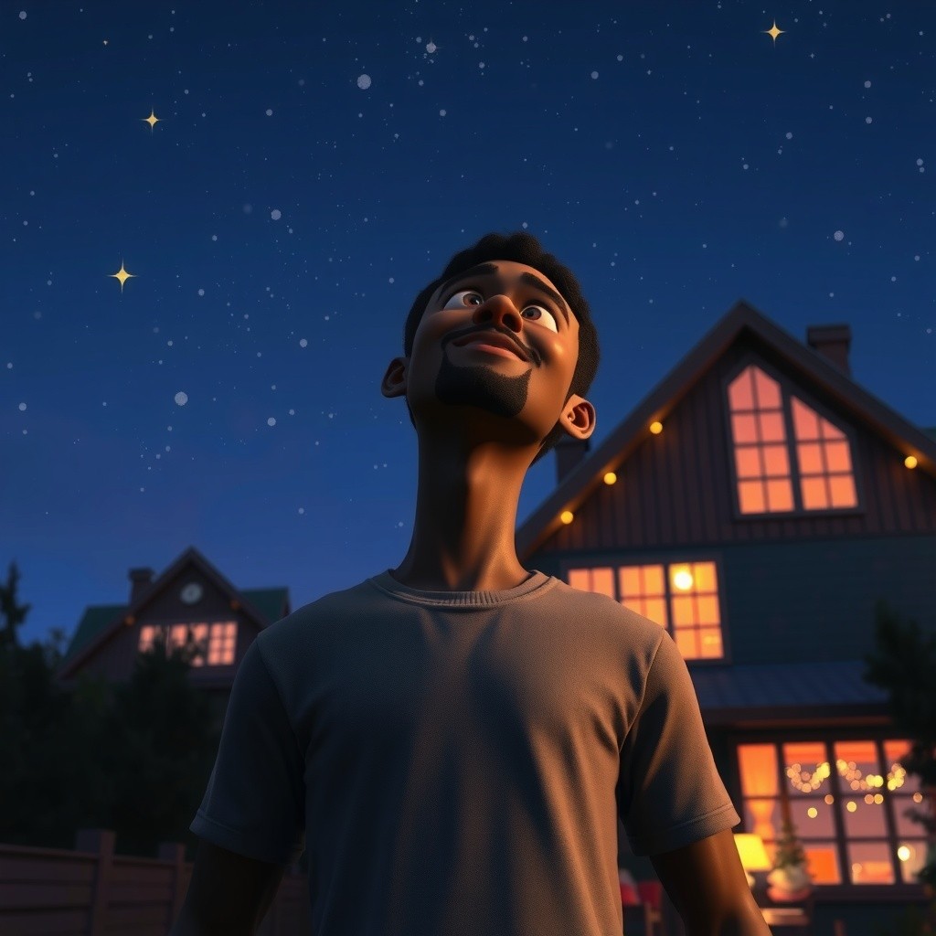 Tunde's Cosmic Adventure: Discovering Space