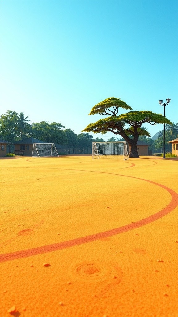 Local Football Fun in Tanzania